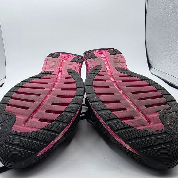 Asics FuzeX Breast Cancer Awareness Mens Size 9 Black Pink Athletic Shoes T6J2N - Picture 11 of 13